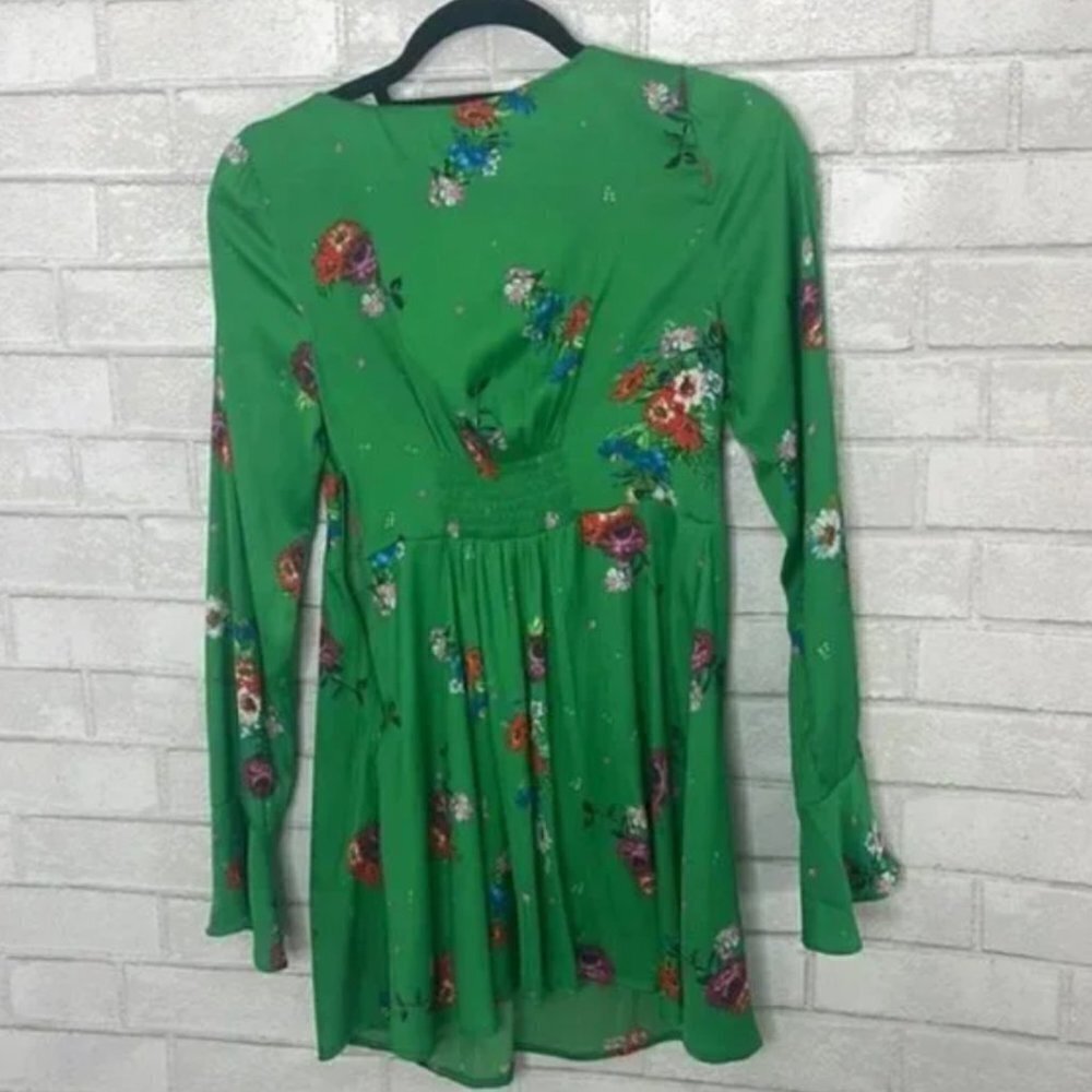 NWT Free People Run Around with Me Tunic Green - Picture 10 of 14